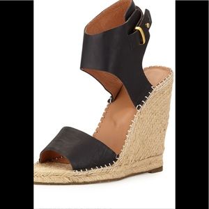 Joie “ Palo” Black espadrille * wedge * 10